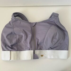 Shefit Womens Ultimate Adjustable Sports Bra Size 5 Luxe Purple Workout Gym